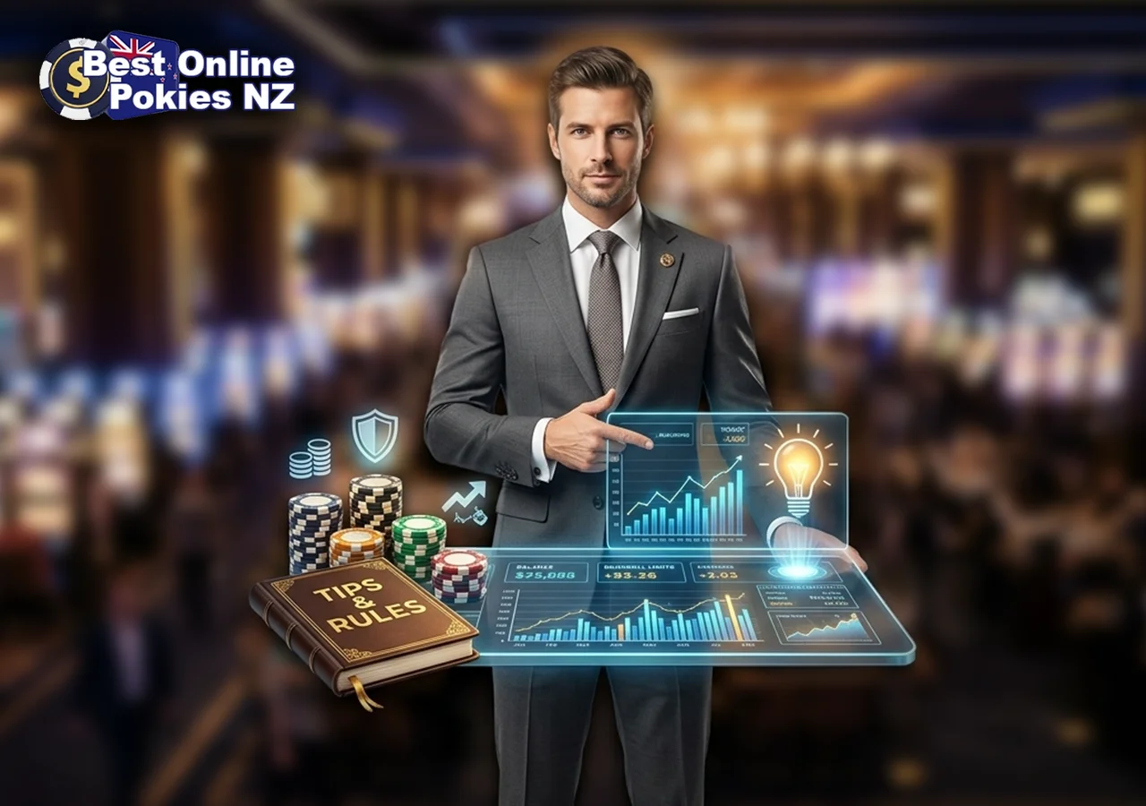 Essential practical tips and strategies for real money online pokies play.